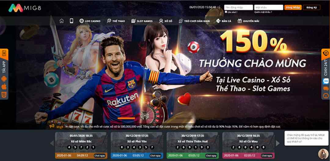 Nhà cái Mig8 có những gì? Ưu và nhược điểm 