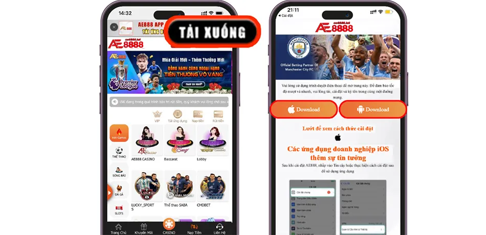 Một số những lưu ý quan trọng khi tải và sử dụng app AE8888