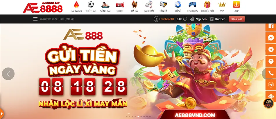 Tìm hiểu nổ hũ AE888 là gì? Luật chơi và cách chơi