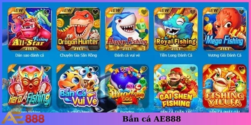Bắn cá AE888 siêu hấp dẫn 