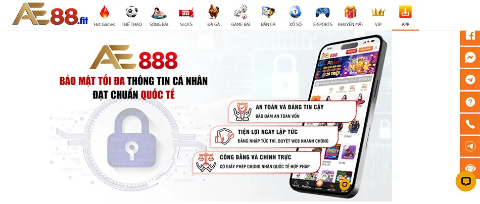 Cách nhà cái AE888 bảo vệ thông tin cá nhân của bạn như thế nào?