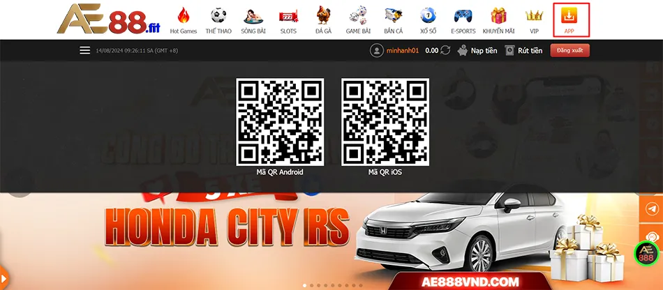 Hướng Dẫn Cách Tải App AE888 Nhanh Chóng Và An Toàn Nhất