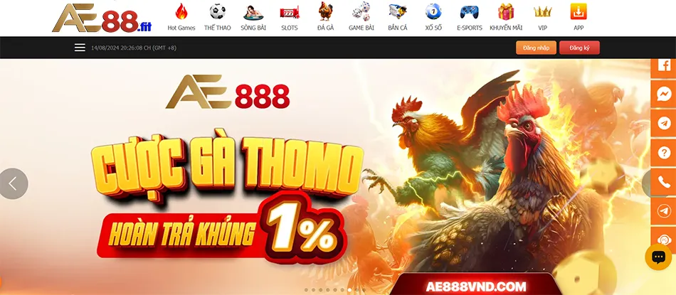 Lý Do Tại Sao Nên Chọn Nhà Cái AE888 Để Chơi Đá Gà?