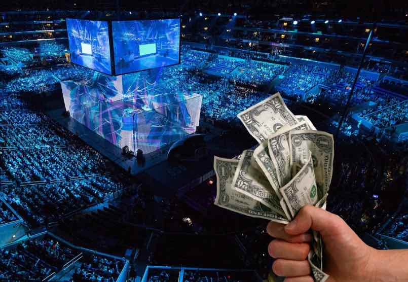 Esport mang lại số tiền lợi nhuận khủng cho các nhà sản xuất game