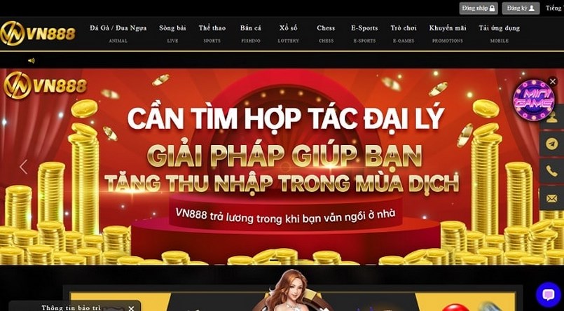 VN888 - Cổng game chuyên cung cấp những sản phẩm giải trí độc đáo VN888 - Cổng game chuyên cung cấp những sản phẩm giải trí độc đáo