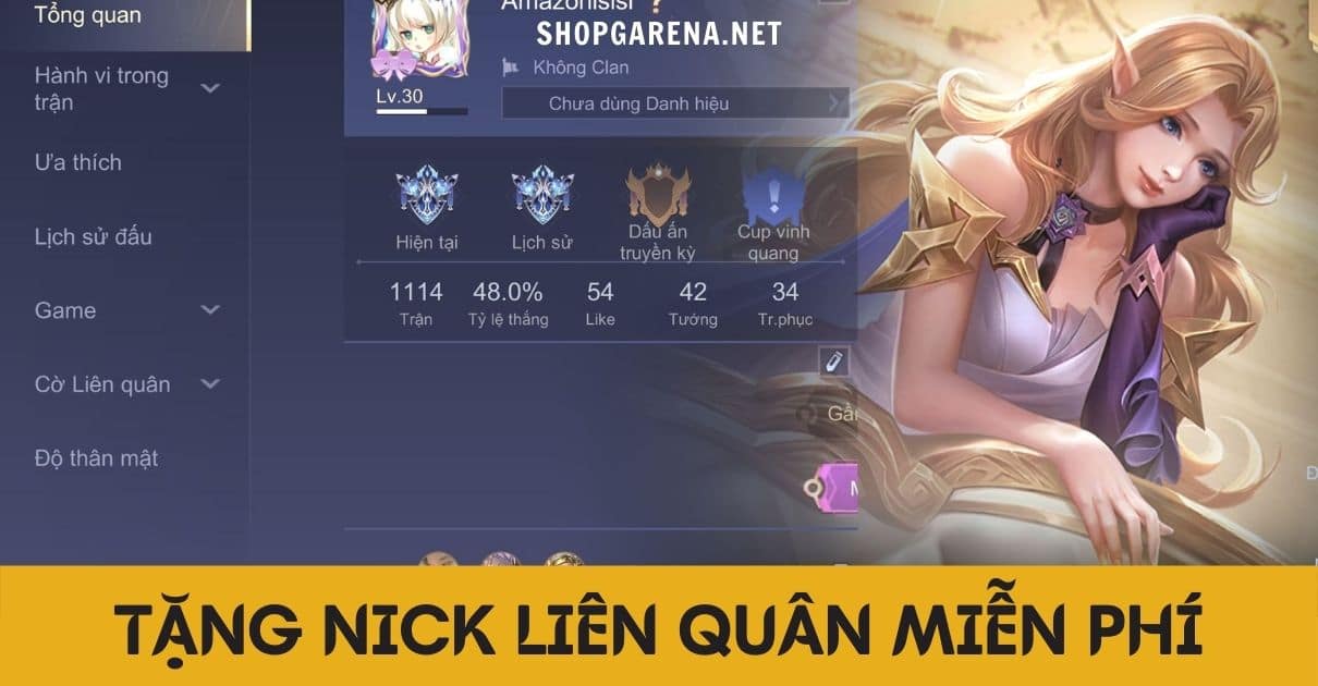 Tang Nick Lien Quan Mien Phi