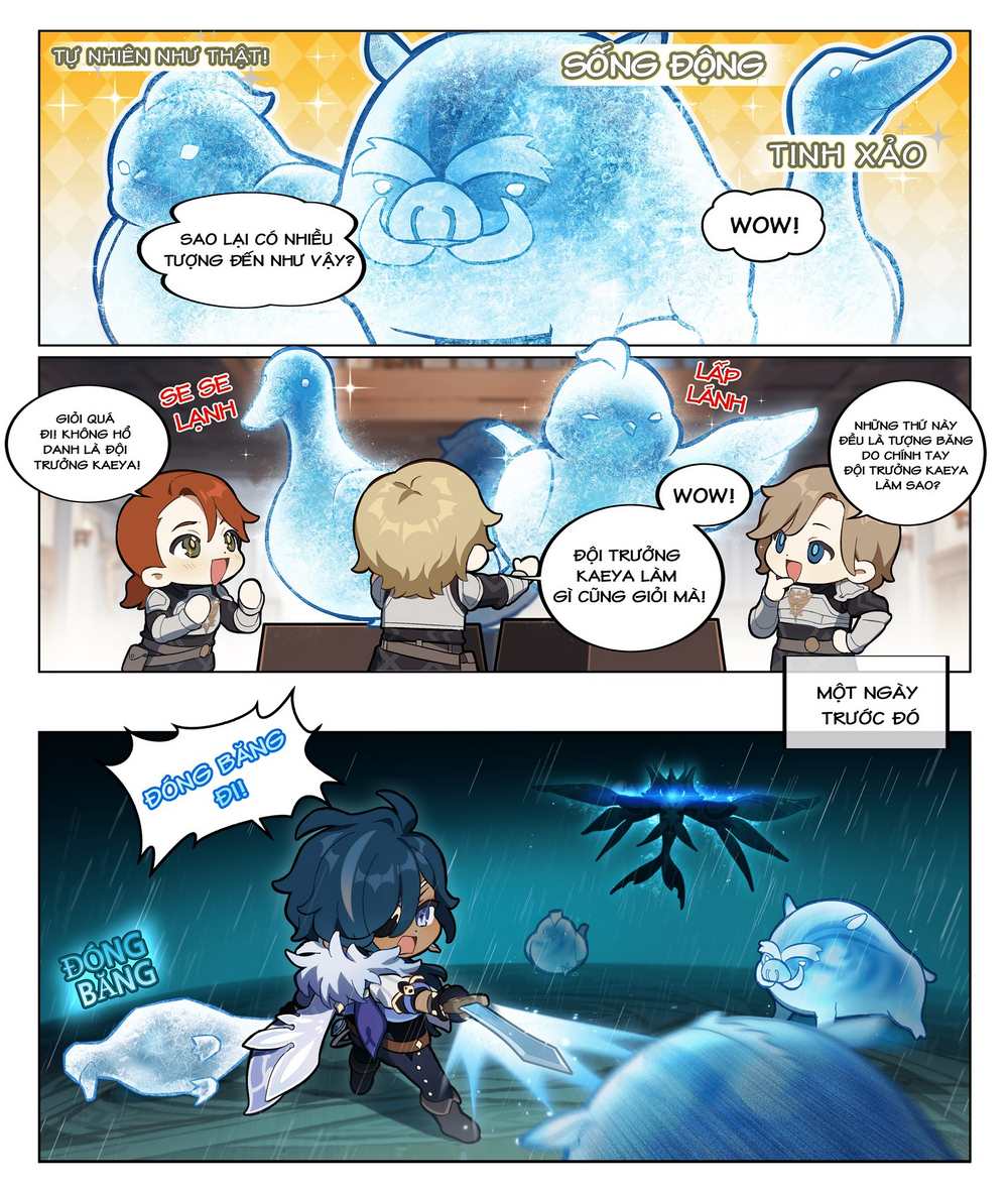 Hình game Genshin Impact chế hài hước