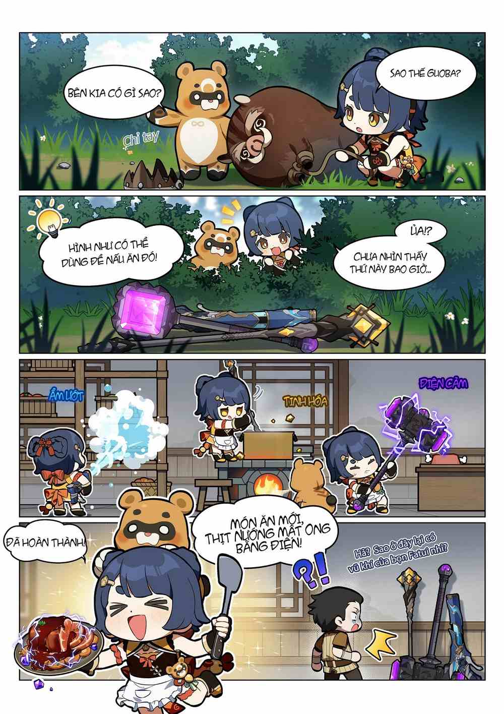 Hình game Genshin Impact chế