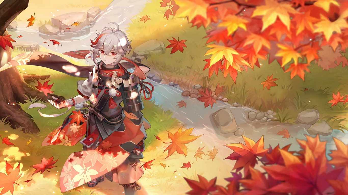Hình nền Genshin Impact Kazuha