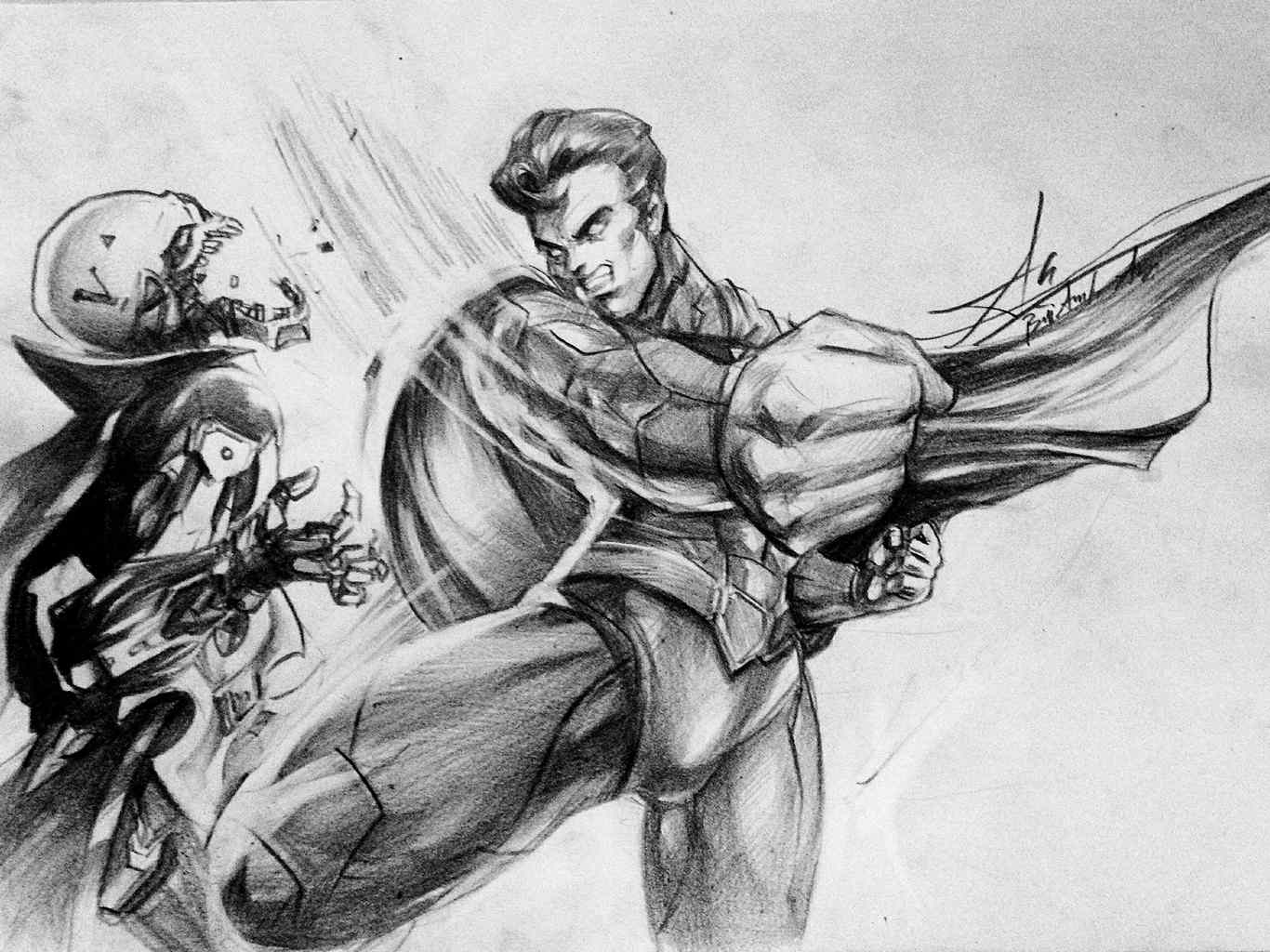 Hình vẽ Superman Liên Quân đẹp nhất