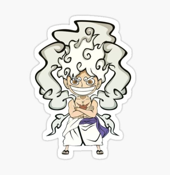 Ảnh Luffy Gear 5 Dễ Thương