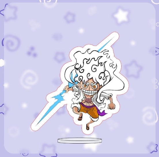 Hình Luffy Gear 5 Chibi