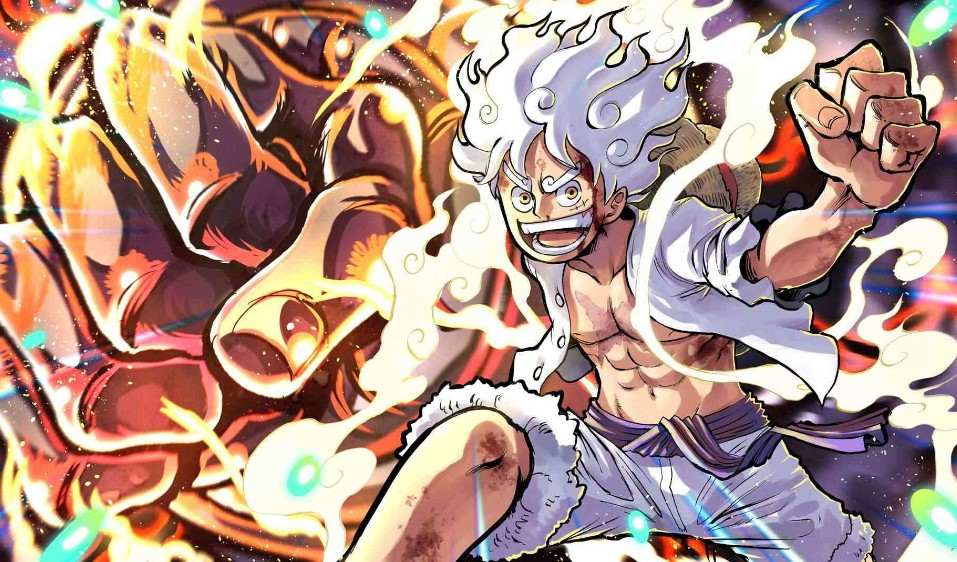 Hình Nền Luffy Gear 5 3D Đẹp