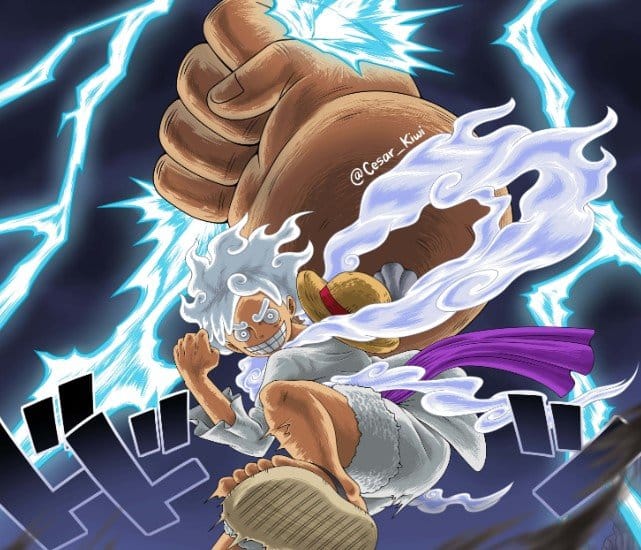 Hình Về Luffy Gear 5 Nika