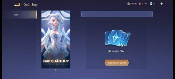 Hình quân huy Liên Quân độc đáo