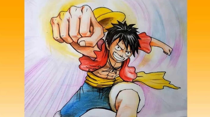 Hinh Luffy G6 Co Mau Dep
