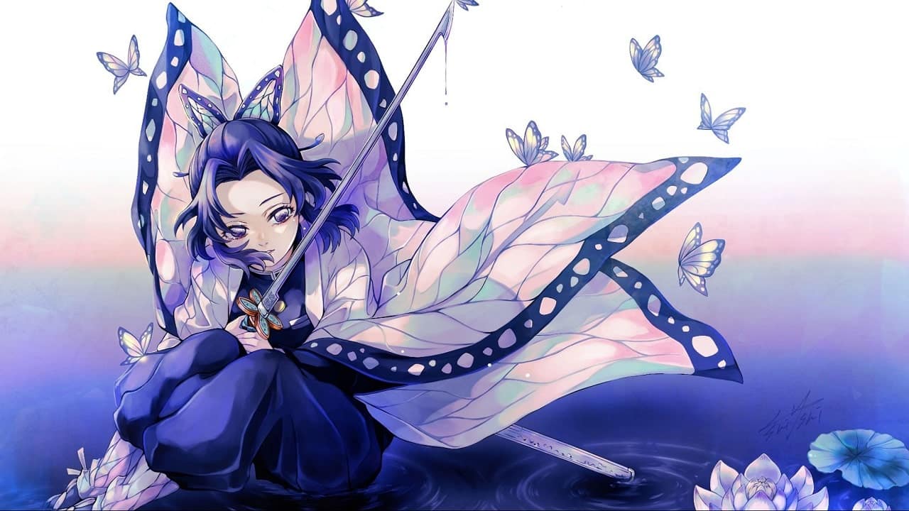 Hinh Kochou Shinobu 4K chat luong cao