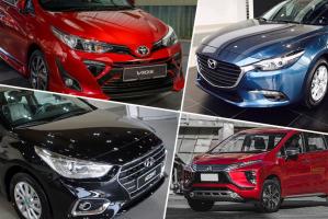 Mẫu xe ô tô bán chạy nhất tháng 2/2020