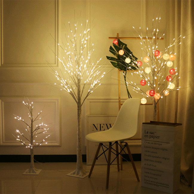 Đèn Led hình cây bạch dương