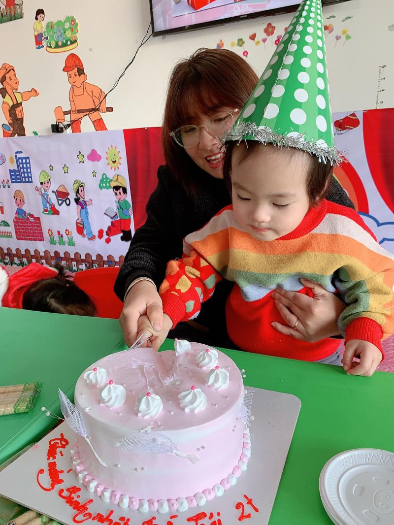 Tiệc sinh nhật tại trường mầm non Smart Kids